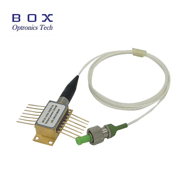 1550nm 40mW 200Khz 좁은 선폭 DFB 버터플라이 레이저 다이오드